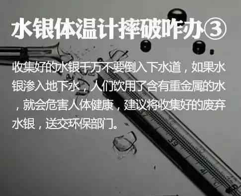 体温表的水银碎了怎么办 2026年起全面禁止生产含汞体温计 水银体温计摔碎怎么办？