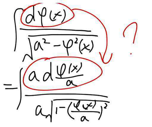 不定积分换元法技巧 不定积分第一换元法题解答有一步看不懂,请指教
