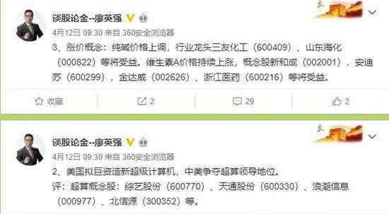 抢帽子交易 主持人被罚没1亿 因为抢帽子交易被罚的“黑嘴”除了廖英强还有谁？