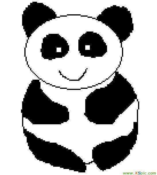 熊猫怎么画 熊猫怎么画最好是儿童画