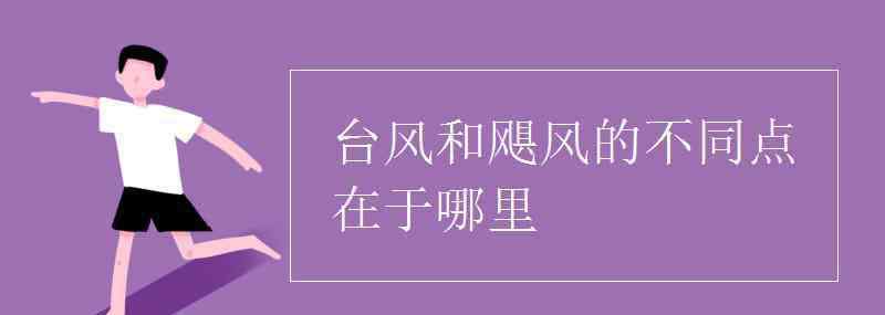 在与不在 台风和飓风的不同点在于哪里