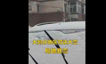寒潮天气 雪来了！北京迎大雨雪天气 发布寒潮蓝色预警