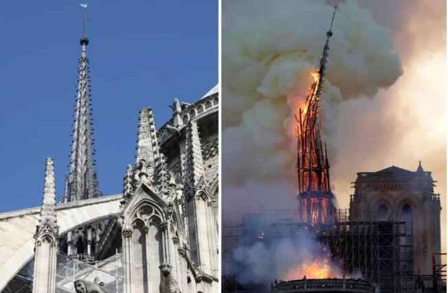 圣母院着火 惊呆了！巴黎圣母院大火具体是什么情况？终于在真相了？