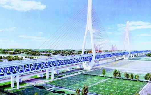 建邦大桥 济南将再添一座世界级黄河大桥 跨径488米 8月底开工4年后通车