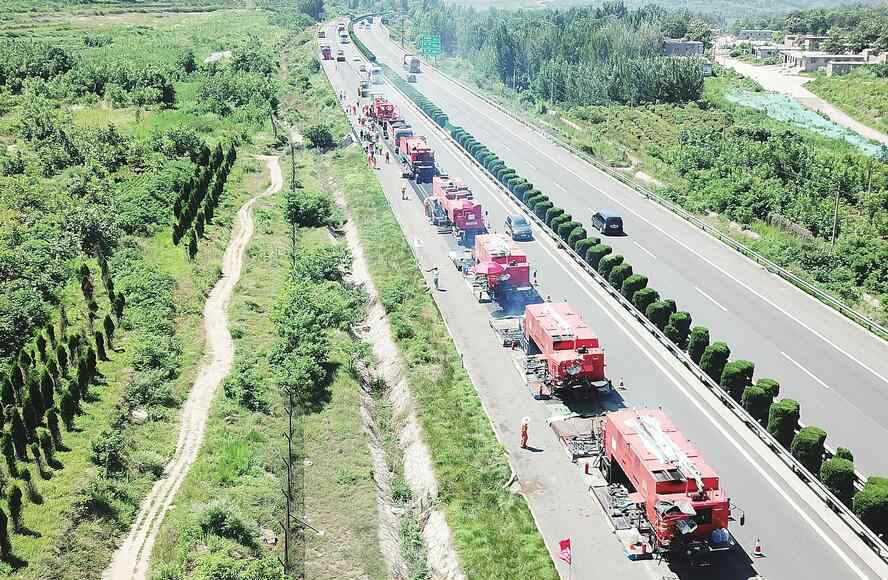 济菏高速 济南高速公路首试就地热再生技术