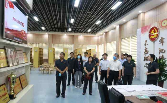 肖春燕 最高法院政治部调研组到济南高新法院考察调研