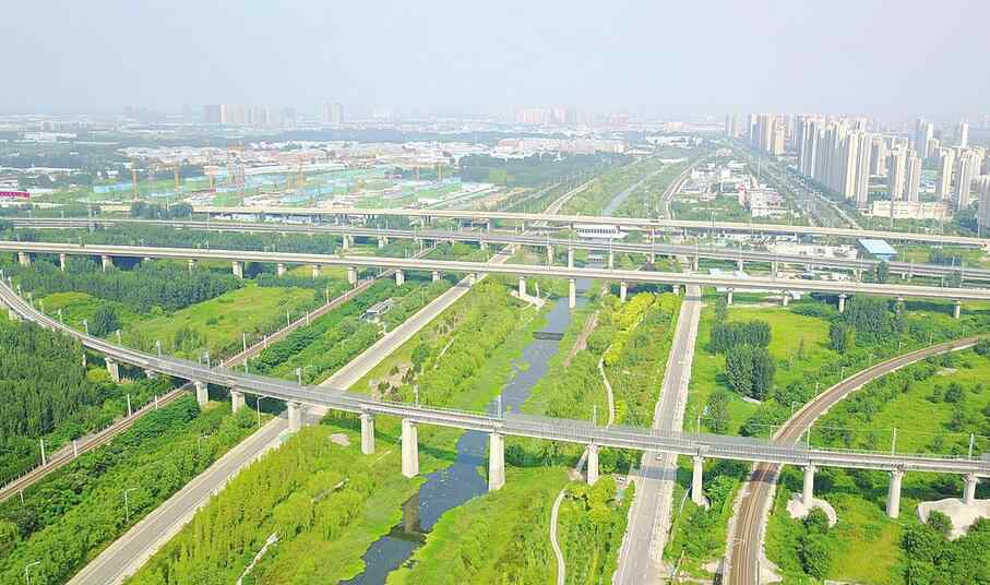 水林间 小清河湿地风光美 成为名副其实的“济南之肺”