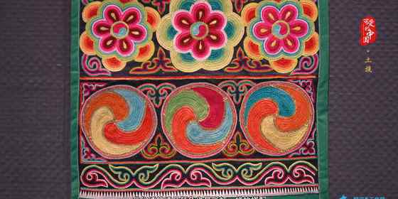 盘绣 “可爱的中国”之土族：这里的绣娘用巧手绣出了“彩虹故乡”的骄傲