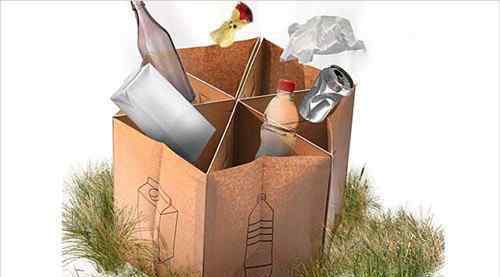 手工折纸垃圾桶 怎么折纸垃圾桶 推荐2种纸质垃圾桶的折法