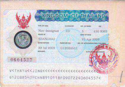 泰国旅游签证2017 泰国签证办理流程，泰国签证所需材料！