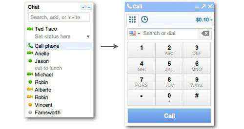 谷歌电话 谷歌将在Gmail中推出免费电话服务