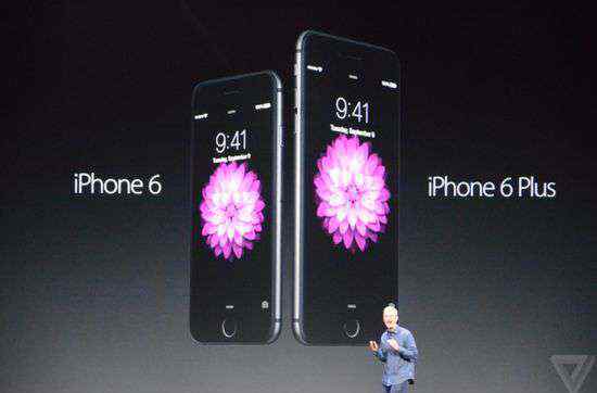 iphone6发布 苹果发iPhone 6和iPhone 6 Plus