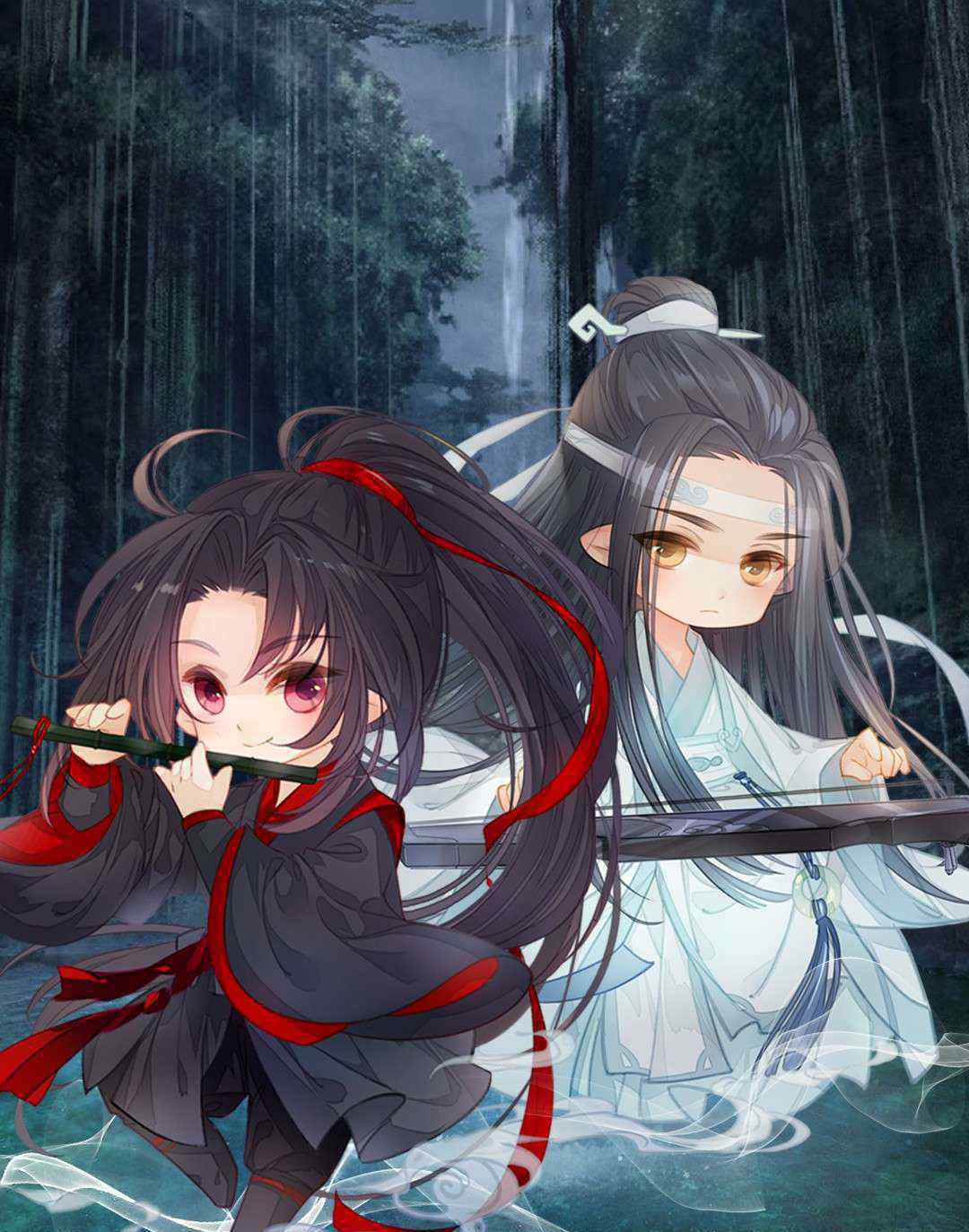 避尘入魏婴 #魔道祖师# 忘羡 等一不归人