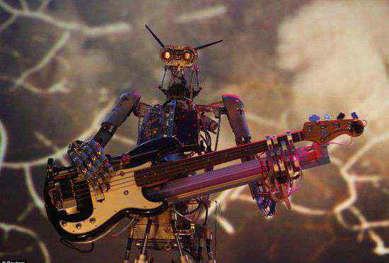 我伙呆 我伙呆：全球唯一机器人摇滚乐队亮相莫斯科
