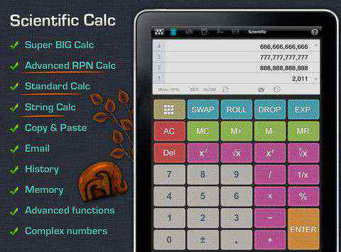 ipad计算器 万能计算器11合1