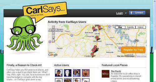 本地推广平台 CarlSays.com：本地商户推广平台