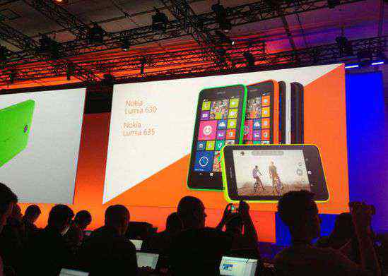 诺基亚630 诺基亚推低端机Lumia 630与635:售200美元以下