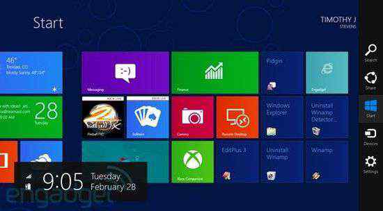 windows8预览版 Windows8消费者预览版测试