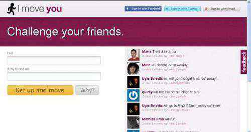 IMove IMoveYou.com：挑战你的朋友