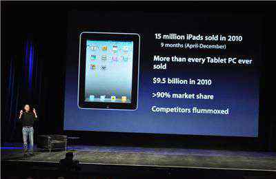 ipad2上市时间 乔布斯现身发布iPad2 价格不变性能大幅提升
