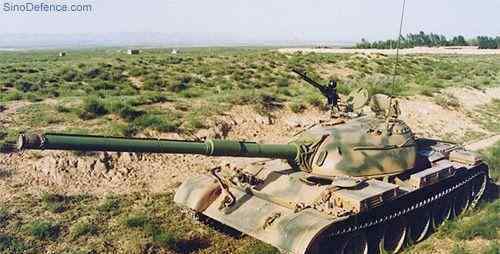 59式主战 中国武警也装备有“59式主战坦克”，不过这种坦克另有用途