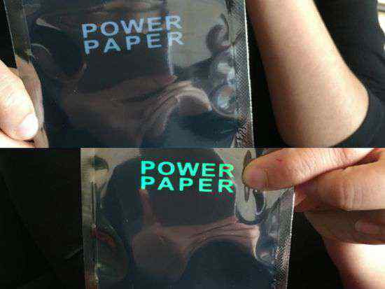 纸电池 以色列公司发明了纸一样薄的电池 已可量产