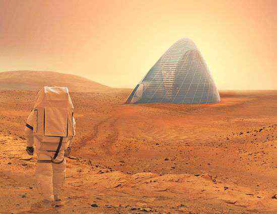 火星建筑 火星殖民-六种太空基地设计方案