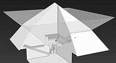 金字塔里的秘密 "弯曲金字塔"内秘密揭开？
