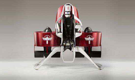 单人飞行器 Martin Jetpack单人喷气式飞行背包将开卖