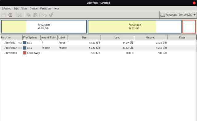 GParted 开源磁盘分区工具 GParted