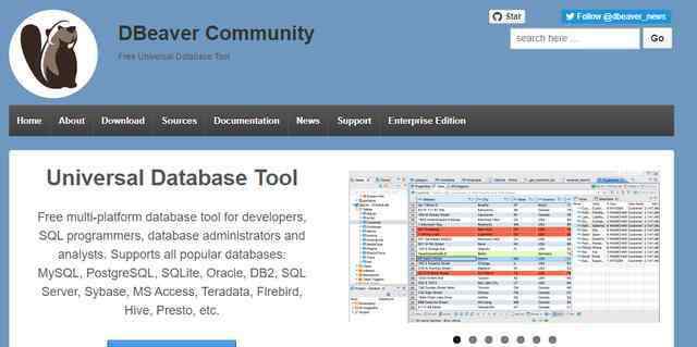 数据库管理软件 开源免费的多功能数据库管理软件DBeaver