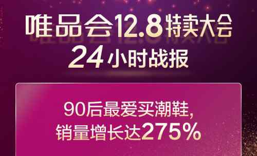 唯品会年度大促“12.8特卖大会”成绩亮眼：订单同比翻倍