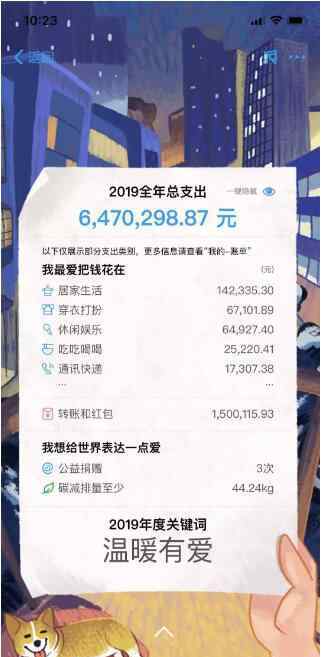 支付宝账单怎么看 你慌了吗？支付宝年度账单来了 年度总结败家史具体怎么查看呢?