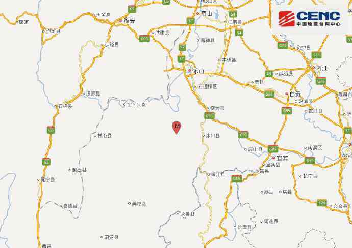 四川乐山地震 四川乐山市马边县发生3.8级地震