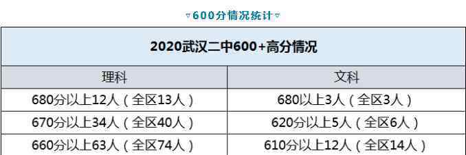 武汉二中 武汉二中近几年高考成绩怎么样2020