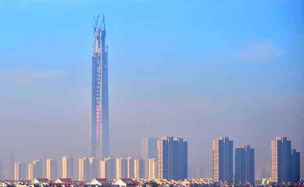 中国最高的建筑 天津117大厦成中国高建筑 中国第一高楼长什么样