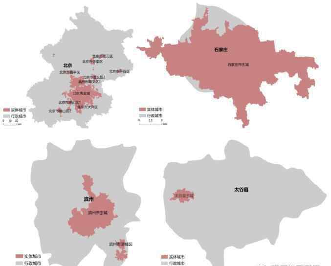 城市人口 中国实体城市的常住人口变化