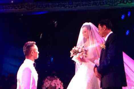 程雷婚礼 上海主持人陈雷结婚图片