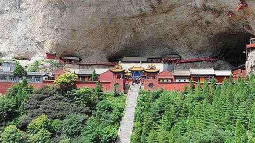 绵山正果寺 山西绵山云峰寺在哪里 云峰寺有哪三绝介绍