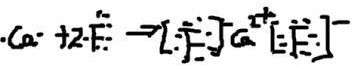 caf2电子式 用电子式表示CaF2的形成过程