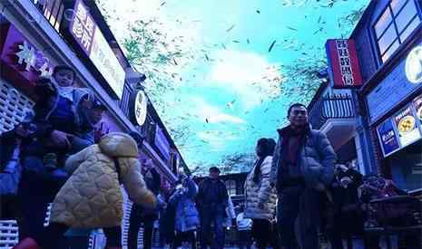 喷雪花 贵阳的网红街在哪里 中山西路地铁站