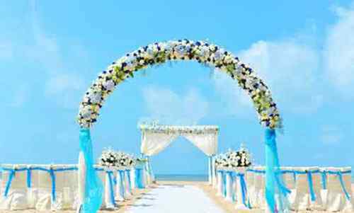 浪漫沙滩婚礼 沙滩婚礼策划方案 感受不一样的浪漫婚礼