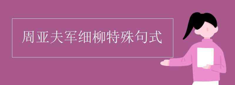 周亚夫 周亚夫军细柳特殊句式