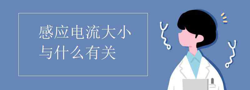 感应电流大小与什么有关 感应电流大小与什么有关