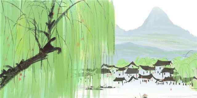 杨花榆荚无才思惟解漫天作雪飞 杨花榆荚无才思，惟解漫天作雪飞