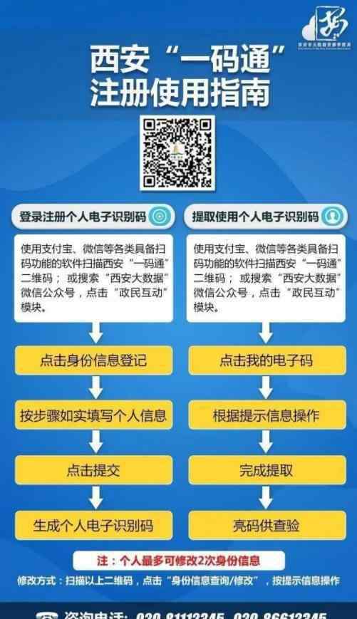 西安一码通 西安一码通信息填错怎么修改 收不到短信验证怎么办