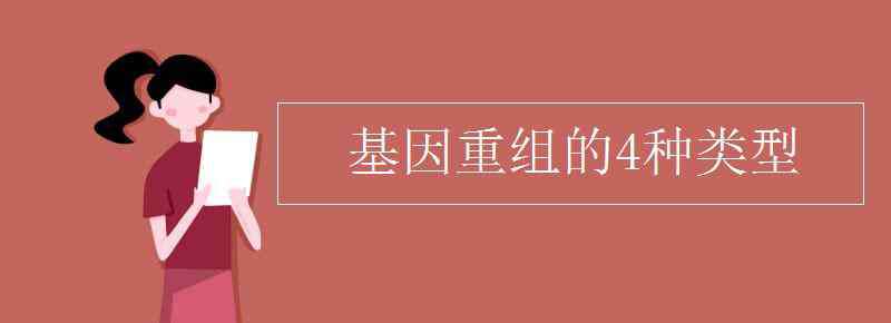 基因重组的类型 基因重组的4种类型