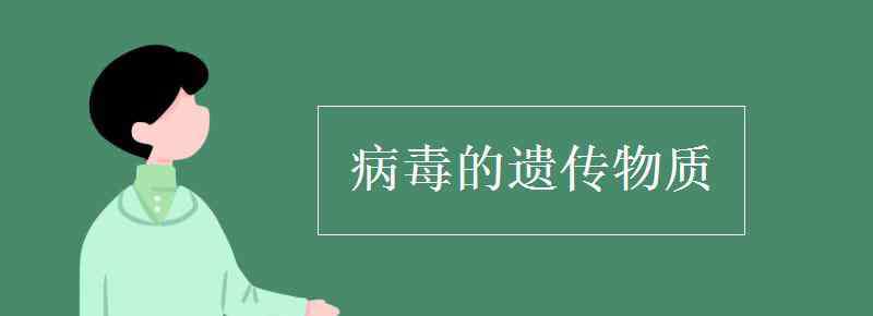 病毒的遗传物质 病毒的遗传物质