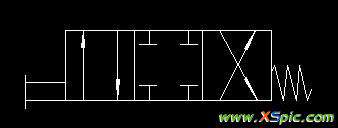 四通换向阀 O型三位四通手动换向阀的液压符号怎么画?及其特点