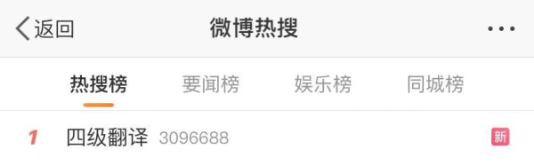 “四级翻译”“六级翻译”刷屏热搜！网友：只想好好吃顿饭